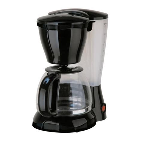 8 Cup Switch Coffee Maker Black