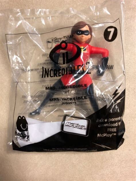 7 Mrs Incredible Incredibles 2 Mcdonalds 2018 Happy Meal Toy Brand New Ebay