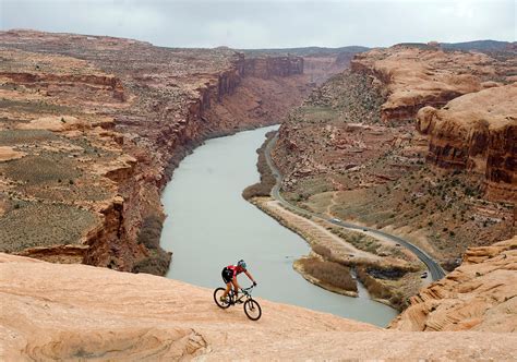 Slickrock mountain bike trail is a 14.3 kilometer heavily trafficked loop trail located near moab, utah that offers scenic views and is rated as difficult. Slickrock Trail in Moab, Utah | New Mexico Photographer ...