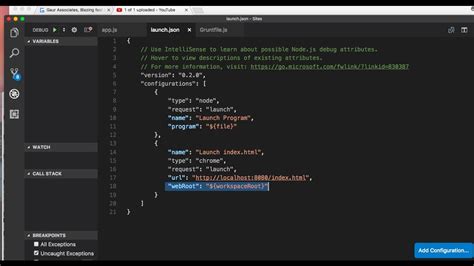 Javascript Front End Development With Visual Studio Code In Min Youtube