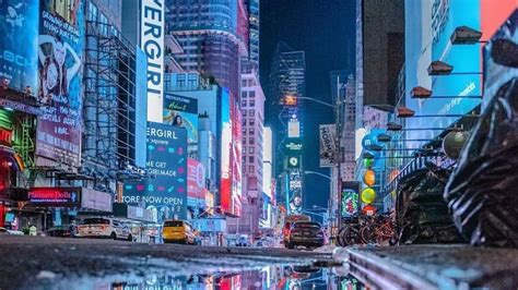 New York City 2019 Walking The Times Square Streets At Night 4k