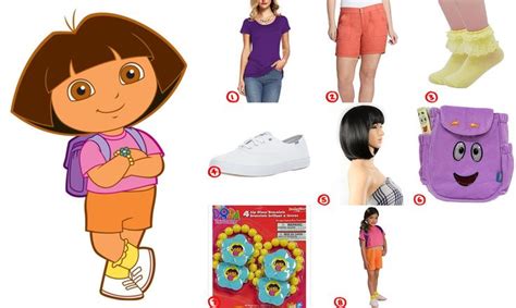 Dora The Explorer Boots And Diego Costume For Cosplay And Halloween 2023 Dora The Explorer Dora