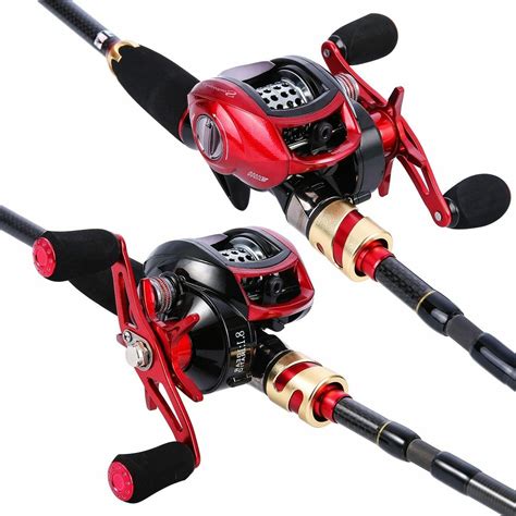 Sougayilang High Performance Baitcast Reel And Fishing Rod