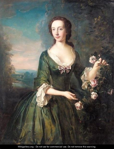 Portrait Of Mrs Hamilton Gordon Of Newhall Philipe Mercier