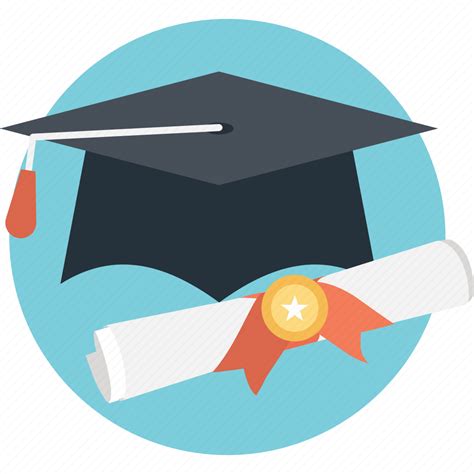 Degree Diploma Graduate Graduation Scholars Icon Download On
