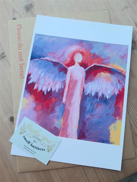 Messenger of Hope 2020 Print Angel Artwork Healing Spiritual Gifts