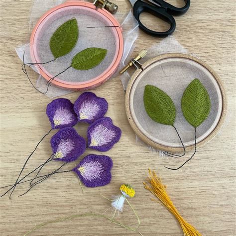 My Project For Course Stumpwork Embroidery Create 3d Ornaments