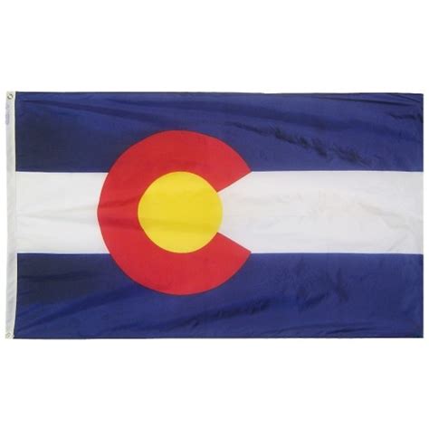 Colorado State Flag American Flagpole And Flag Co