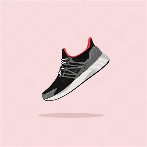 Vector Running Shoes Sneakers Stock Vector Image By ©maxbax 117012308