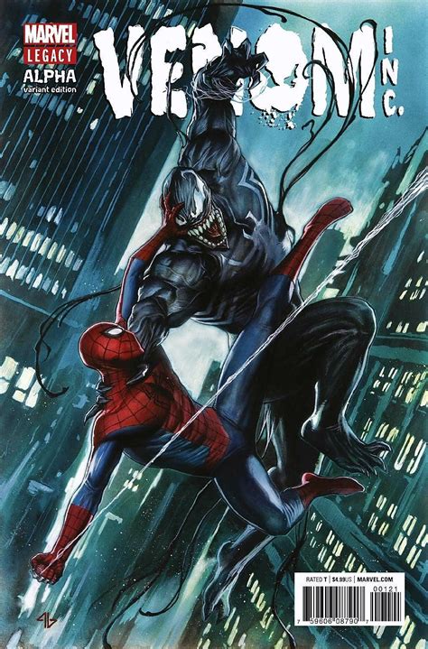 The Amazing Spider Manvenom Venom Inc Alpha 1 2017 Variant Cover