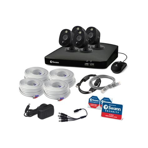 swann 1080p full hd dvr security system with 1tb hdd bunnings australia