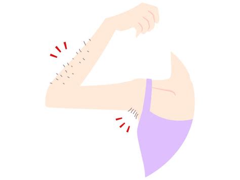 Clip Art Of A Close Up Woman Armpit Illustrations Royalty Free Vector
