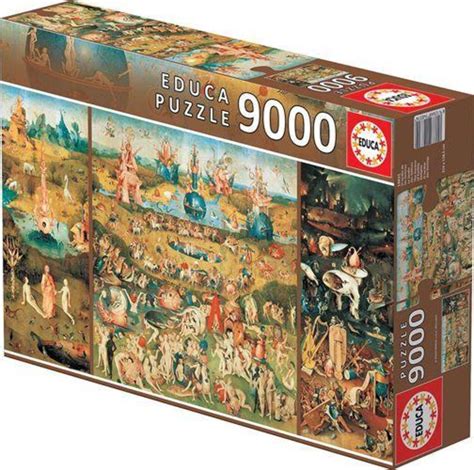 Puzzle Educa Der Garten Der Lüste 9000 Teile Spielwaren Orell Füssli