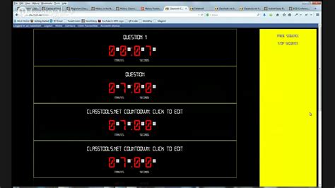 Online Stopwatch Countdown Timer Youtube