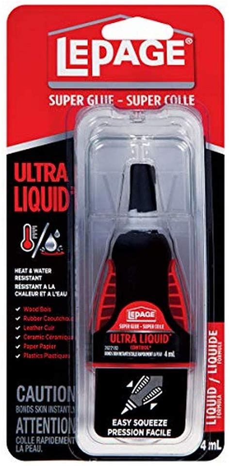 Lepage Ultra Liquid Control Super Glue 4ml Bottle Walmart Canada