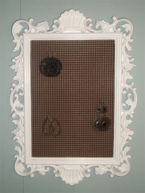 Picture Frame Jewelry Holder Handmade Picture Frames Picture Frames