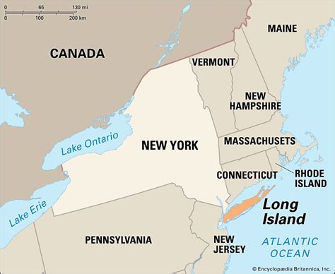 Long Island Description Map And Counties Britannica