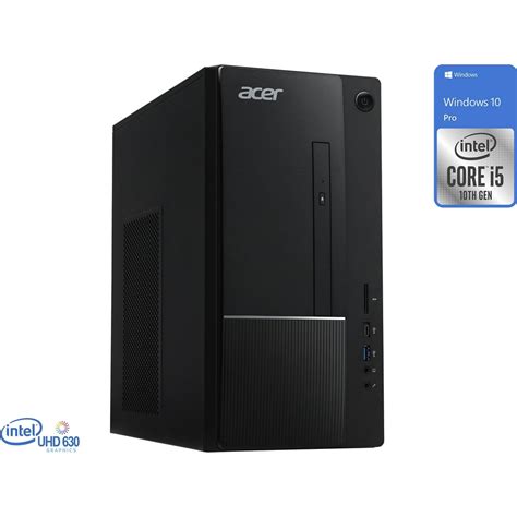 Acer Aspire Desktop Tower Computer Intel Core I5 8gb Ram 128gb Ssd