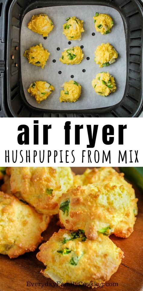Serve them with ketchup, barbecue sauce, or your favorite condiment. Air Fryer Hush Puppies | Made From Jiffy Cornbread Mix | Recipe in 2020 | Recipes, Air fryer ...