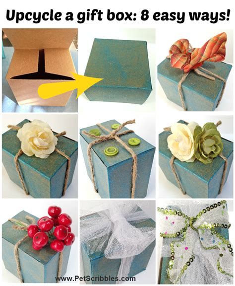 Fyi, as unique as the culture is, korea has. Decorate gift box ideas: 8 easy ways | Upcycle, Decorating ...