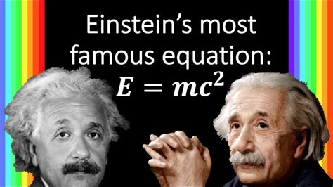 Deriving Einsteins Most Famous Equation Why Does Energy Mass X