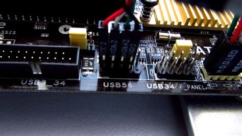 Front Panel Usb Pin Color Order Asus A88xm A Motherboard Youtube