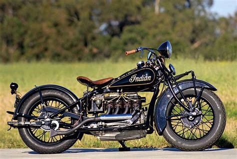 1933 Indian Four Classic American Motorcycles Vintage Indian