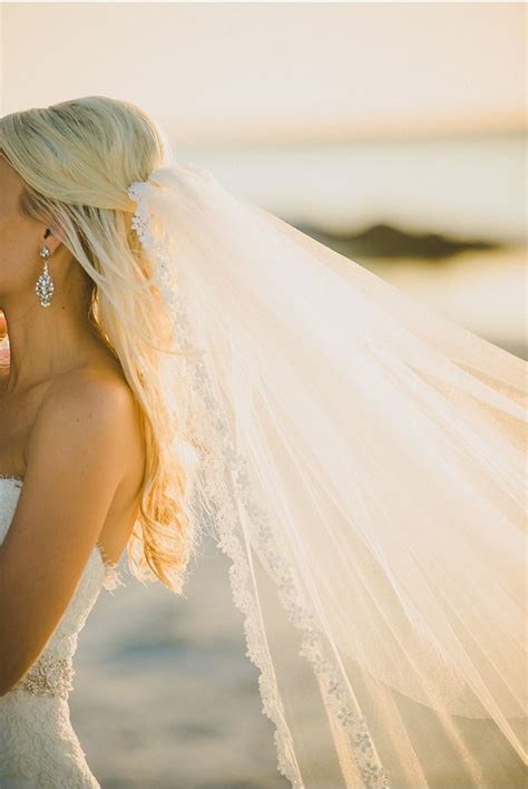 37 of the prettiest wedding veils from etsy for every bridal style. WOW Factor Veil / A Chic Ceremony at the Hideaway Beach ...