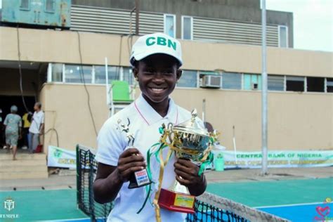 Year Old Marylove Edwards Ranks Fourth In Nigerian Women Singles Tennis BellaNaija