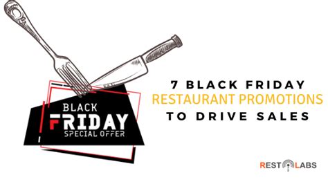 7 Black Friday Restaurant Promotions To Drive Sales