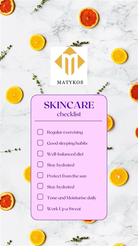Skincare Checklist Have You Checked Them All 😘😘 Skincaretips
