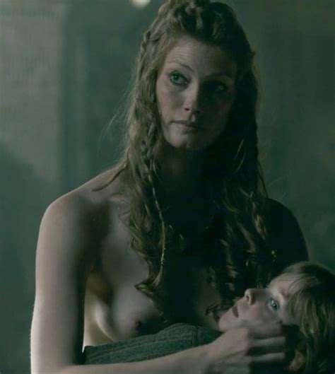 Alyssa Sutherland Nude Boobs In Vikings Series Free Video