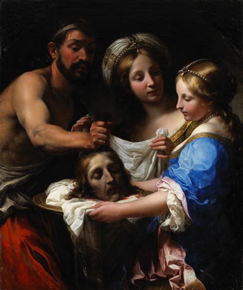 Salome With The Head Of Saint John The Baptist 1670s By Onorio