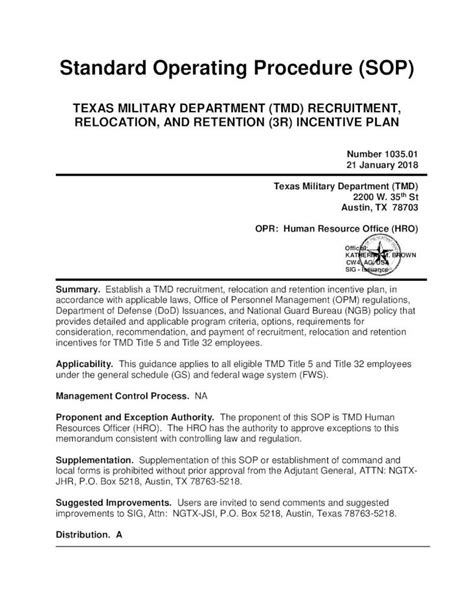 Texas Military Department Tmd Recruitment Relocation