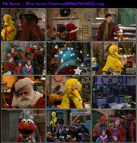 Sesame Street Elmo Saves Christmas Part