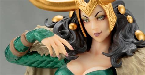 Staf by lady loki tytorial by jojoska on deviantart. Kotobukiya Marvel Comics Female Loki Bishoujo Statue - The ...