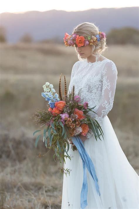 Dreamy Boho Vibes With Penrith Bridal Centre Bohemian Wedding Flowers