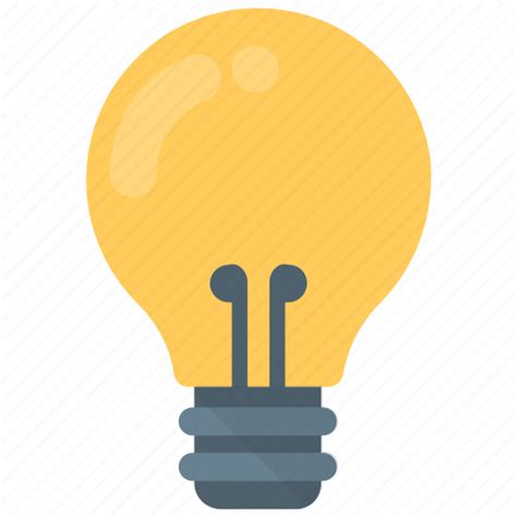 Bulb Idea Incandescent Lamp Light Bulb Icon