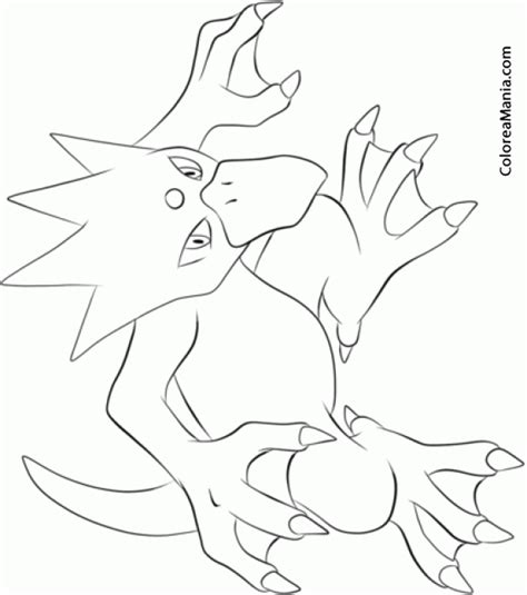 Colorear Golduck Pokemon Dibujo Para Colorear Gratis