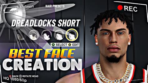 New Best Drippy Face Creation Tutorial In Nba 2k22 Best Comp Stage