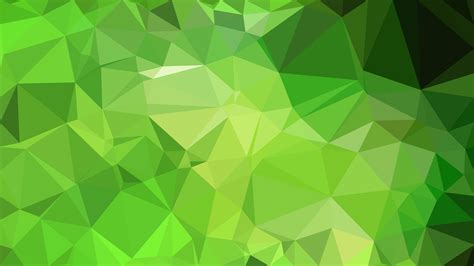 Free Green Polygon Background Design