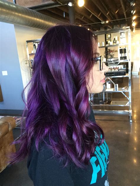 Bright Purple Hair Color Purple Hair Bright Purple Hair Color