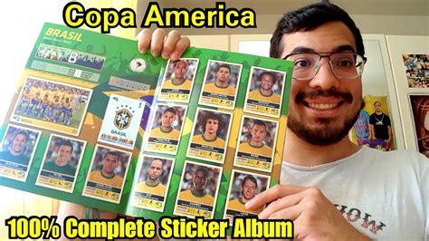 copa america complete panini sticker album copa america 2019 preview and teams youtube