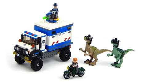 Lego Jurassic World 75917 Raptor Rampage Speed Build And Review Youtube