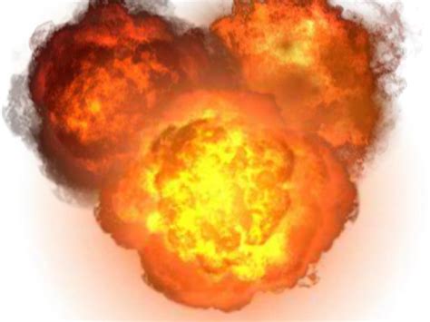 Download Hd Flames Clipart Realistic Explosion Explosion  Png