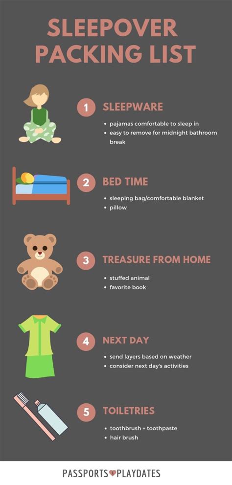 Surprise Sleep Over Sleepover Packing List Sleepover Essentials