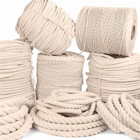 Natural Cotton Rope Multiple Sizes Paracord Planet