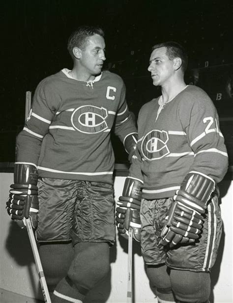 The official 2020 roster of the montréal canadiens, including position, height, weight, date of birth, age, and birth place. Jean Beliveau & Gilles Tremblay | Canadian hockey players ...