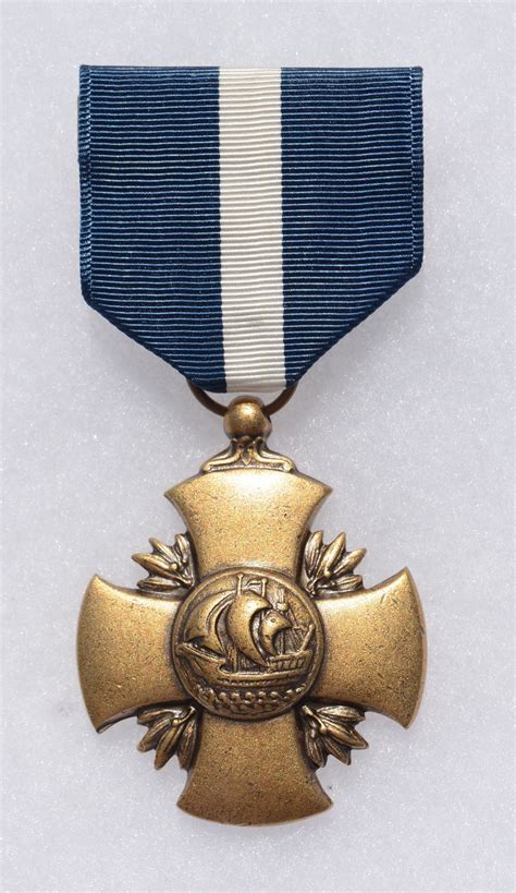 Full View Of The Navy Cross Medal Navy Cross Cross Medal Military