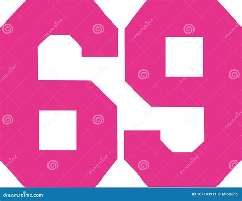 69 Number Sexual Position Stock Vector Illustration Of Silhouette 107143911